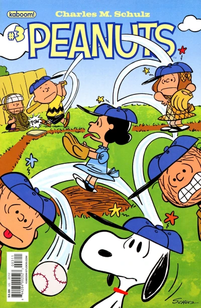 Cover of Spring Training; Fast 'n Furrious; How To Draw... Lucy Van Pelt; Classic Peanuts Strips