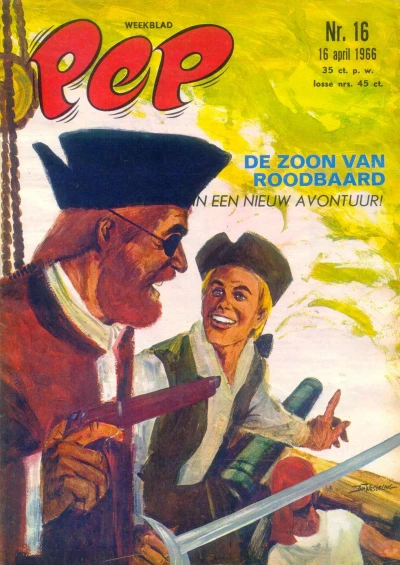 Cover of De Zoon van Roodbaard