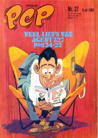 Cover of Veel liefs van Agent 327