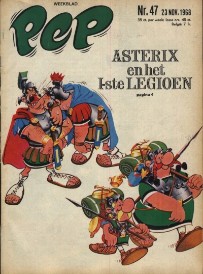 Cover of Asterix en het 1ste legioen