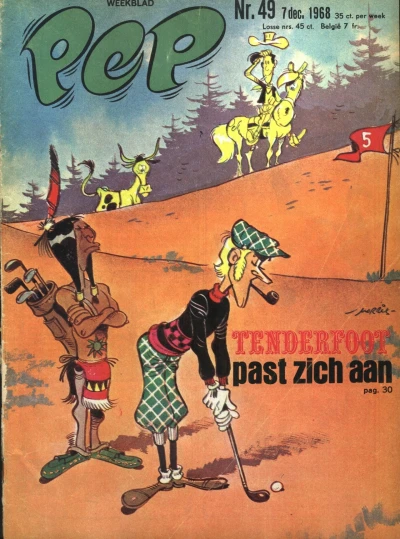 Cover of Tenderfoot past zich aan