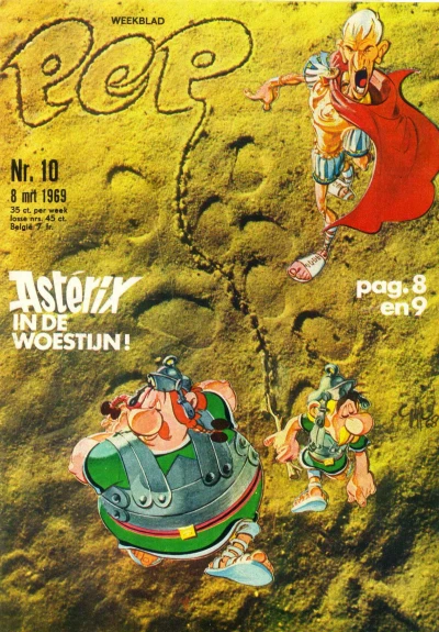 Cover of Astérix in de woestijn!