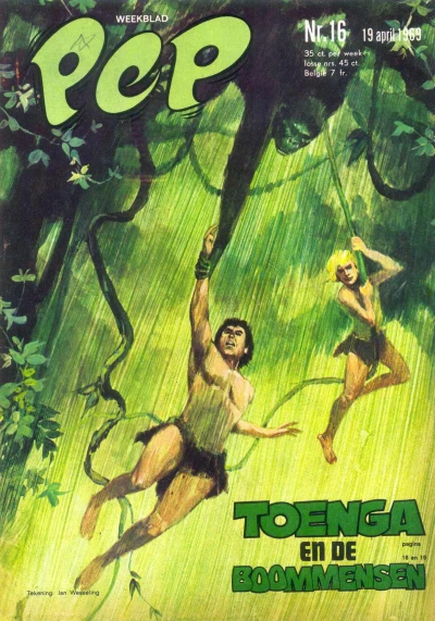 Cover of Toenga en de Boommensen
