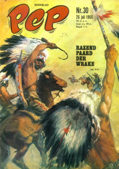 Cover of Razend paard der wrake