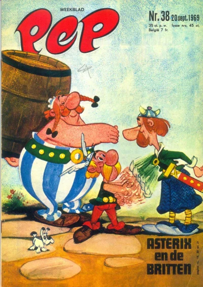 Cover of Asterix en de Britten