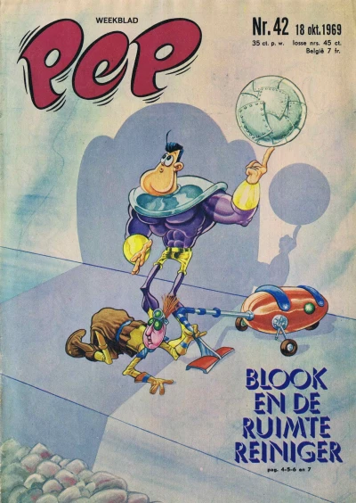 Cover of Blook en de ruimtereiniger