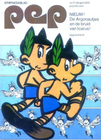 Cover of De Argonautjes en de bruid van Icarus!