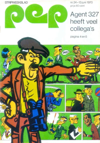 Cover of Agent 327 heeft veel collega's