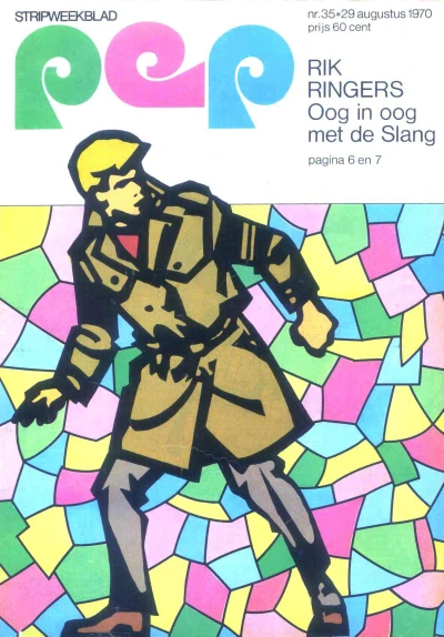 Cover of Rik Ringers Oog in oog met de Slang