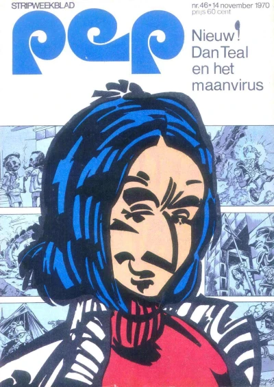 Cover of Dan Teal en het Maanvirus