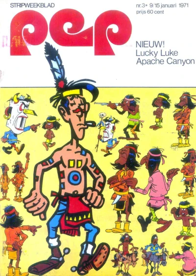 Cover of Lucky Luke Apache Canyon