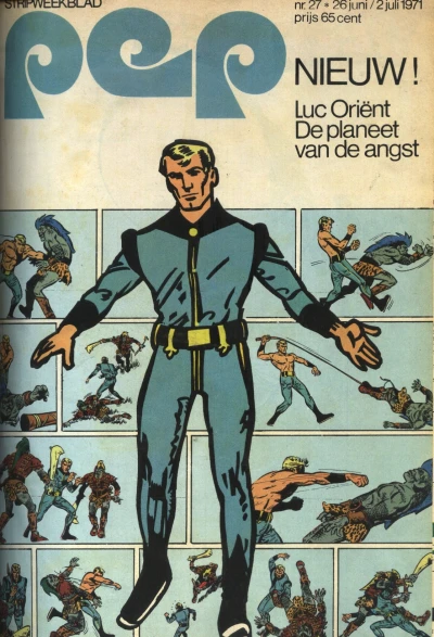 Cover of De planeet van de angst