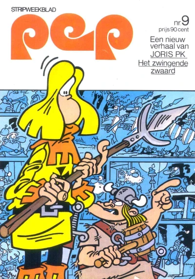 Cover of Joris P.K. Het zwingende zwaard