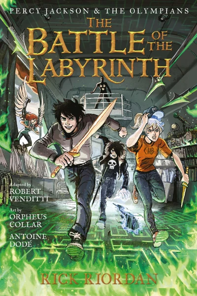 Cover of The Battle of the Labyrinth