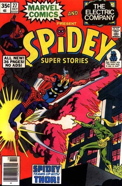 Cover of Peril of The Plantman; Spidey Meets Thor