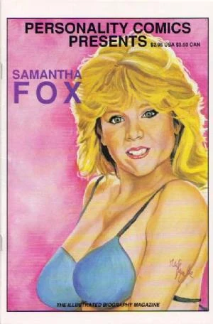 Cover of Samantha Fox the Unauthorized Biography