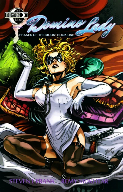 Cover of Book One: Domino Lady/The Spider