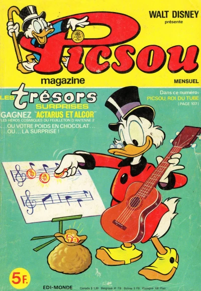 Cover of Picsou grand Kahn du grand camp