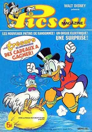 Cover of Picsou contre le fantôme de la mine