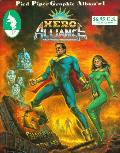 Cover of Hero Alliance: "End of the Golden Age"
