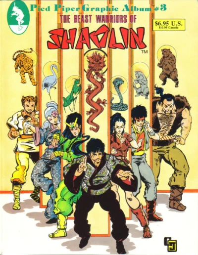 Cover of Beast Warriors of Shaolin