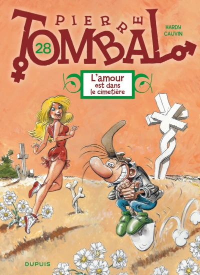 Cover of L'amour est dans le cimetière