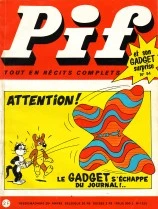Cover of Attention! Le gadget s'echappe du journal!... (54)