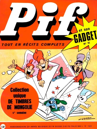 Cover of Collection unique de timbres de Mongolie - 5e semaine (91)