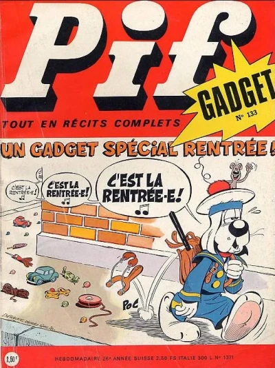 Cover of Un Gadget Spécial Rentrée! (133)