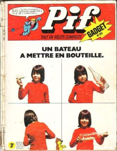 Cover of Un bateau à mettre en bouteille (243)