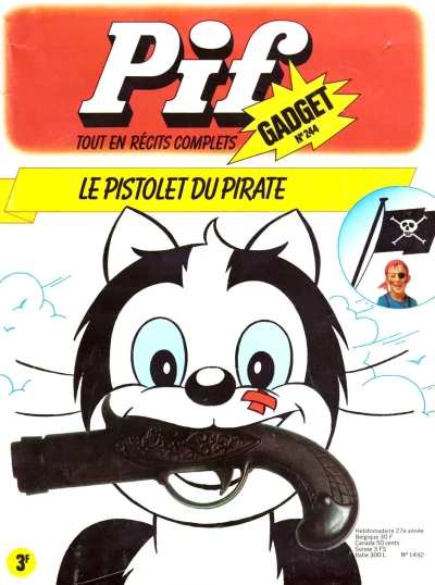 Cover of Le pistolet du pirate (244)