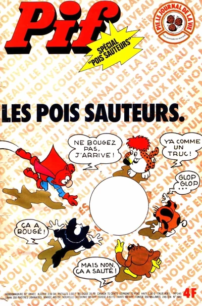 Cover of Les Pois Sauteurs (345)