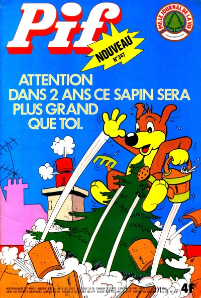 Cover of Attention: Dans 2 ans ce sapin sera plus grand que toi (347)