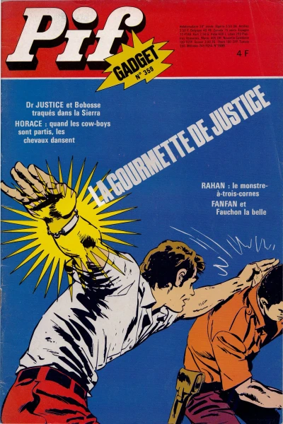 Cover of La gourmette de Justice (359)