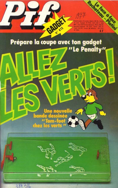 Cover of Allez les Verts! (415)