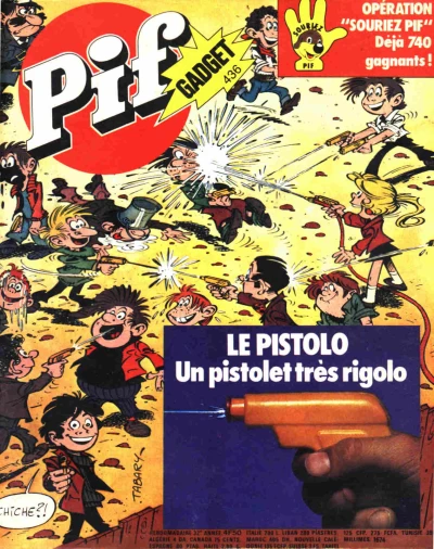 Cover of Le Pistolo: Un pistolet tres rigolo (436)