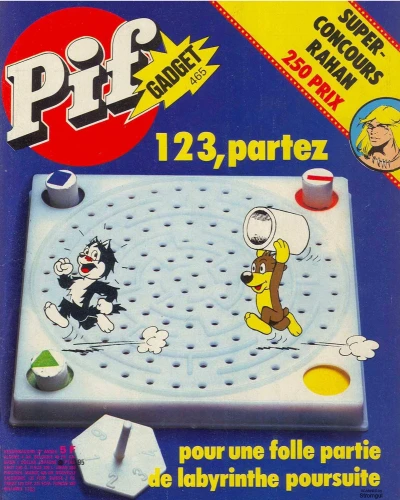 Cover of 1,2,3 partez (465)