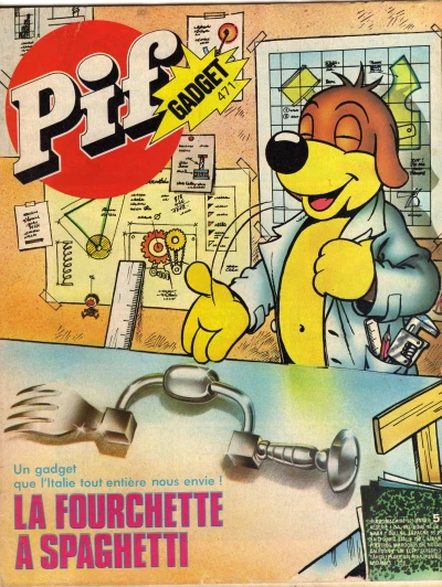 Cover of La fourchette a Spaghetti (471)