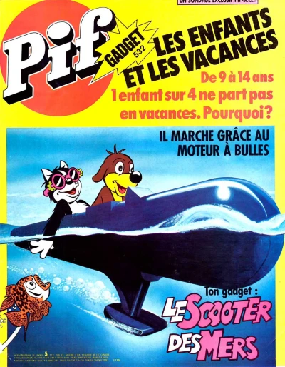 Cover of Le Scooter des mers (532)