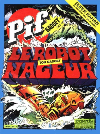 Cover of Le Robot nageur (582)