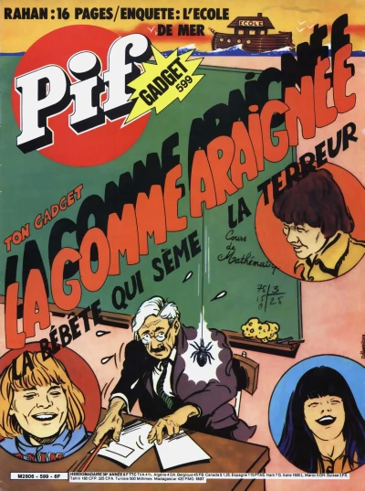 Cover of La gomme araignee (599)