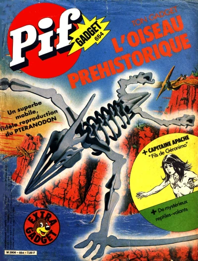 Cover of L'oiseau prehistorique (654)