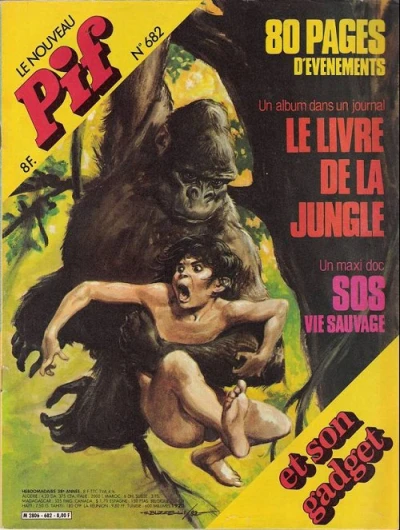 Cover of Le Livre de la Jungle (682)