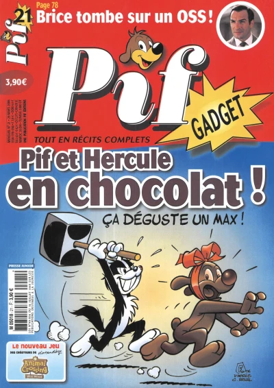 Cover of Pif et Hercule en chocolat! (21)