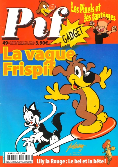 Cover of La vague Frispif (49)