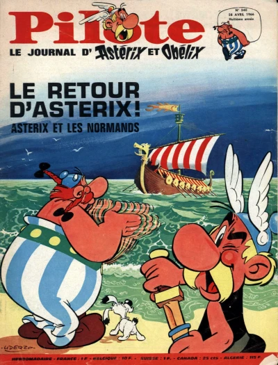 Cover of Asterix et les Normands