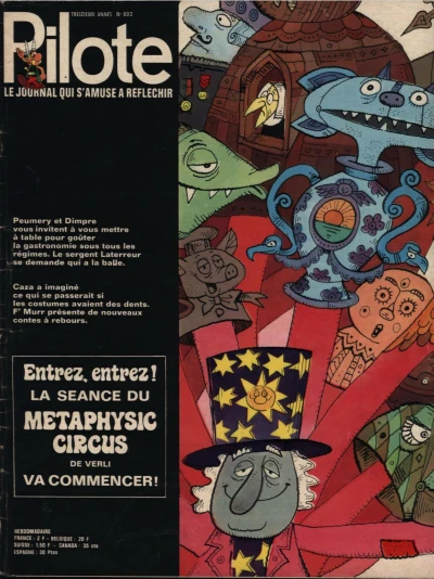 Cover of Entrez, entrez ! La séance du Metaphysic Circus de Verli va commencer !