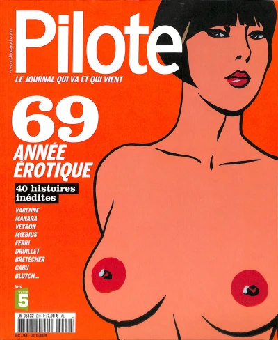 Cover of Pilote 69 Année Érotique