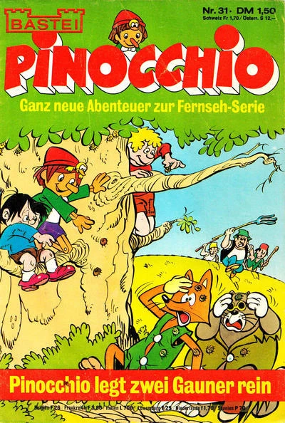 Cover of Pinocchio legt zwei Gauner rein