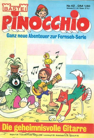 Cover of Die geheimnisvolle Gitarre